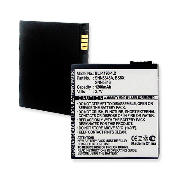 MOTOROLA MB300 And BACKFLIP LI-ION 1350mAh Cellular Battery