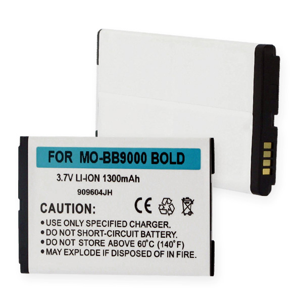 BLACKBERRY 9000 And BOLD LI-ION 1300mAh Cellular Battery + Free SHipping