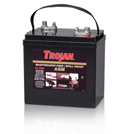 Trojan AGM Deep Cycle Battery 6V 200Ah Group Size GC2