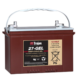 Trojan Gel Deep Cycle  Battery 12V 91Ah Group Size 27