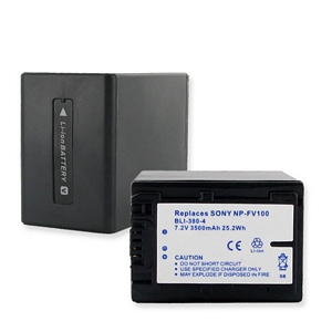 SONY NP-FV100 7.2V 3500MAH Digital Battery