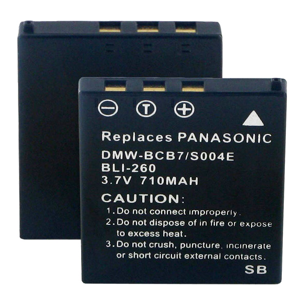 PAN DMW-BCB7 LI-ION 710mAh Digital Battery