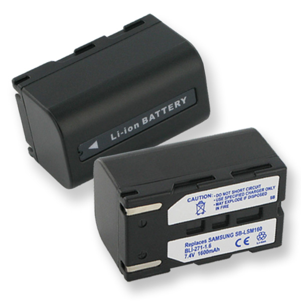 SAMSUNG SB-LSM160 LI-ION 1.6Ah Digital Battery