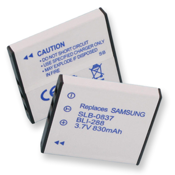 SAMSUNG SLB-0837 LI-ION 830mAh Digital Battery