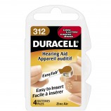 Duracell Activair Hearing Aid Batteries Size 312 - 10 Wheels Of 6 + FREE SHIPPING!