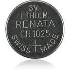 Renata CR1025 3V Lithium Coin Battery