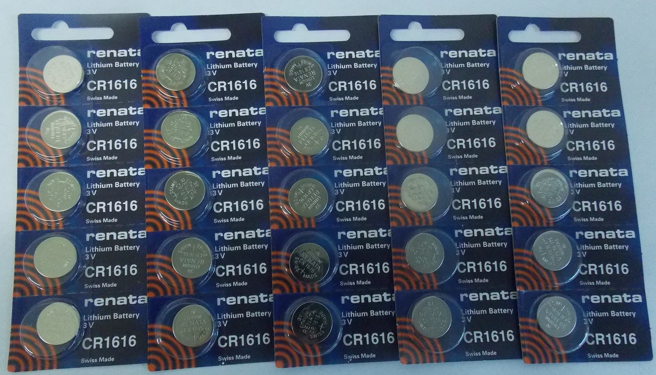 Renata CR1616 3V Lithium Coin Battery 25 Pack + FREE SHIPPING