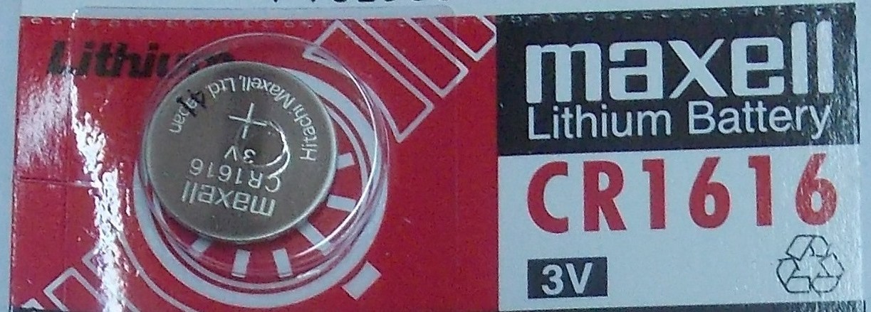 Maxell CR1616 3 Volt Lithium Coin Battery