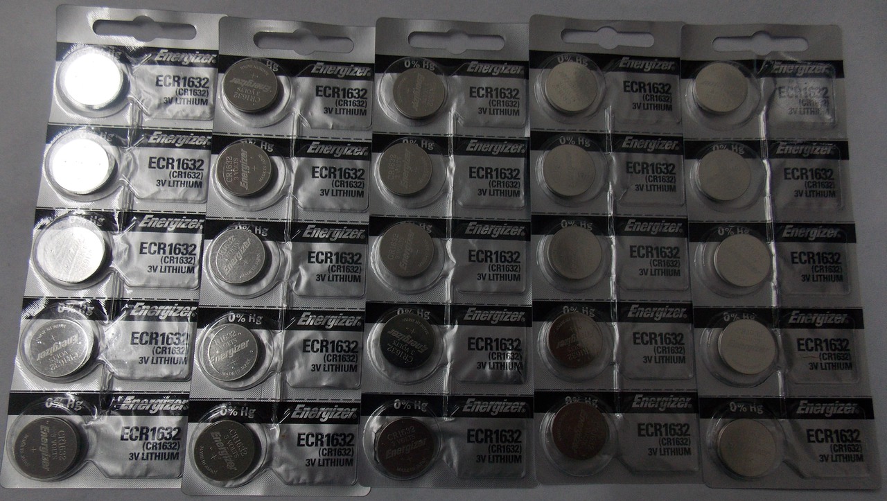 Energizer CR1632 3V Lithium Coin Battery - 25 Pack +  FREE SHIPPING!