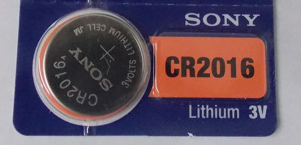 Sony CR2016 3V Lithium Coin Battery