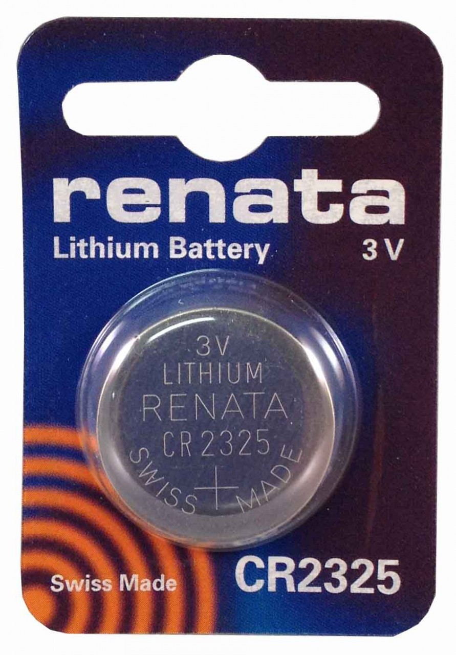 Renata CR2325 3V Lithium Coin Battery 5 Pack + FREE SHIPPING!