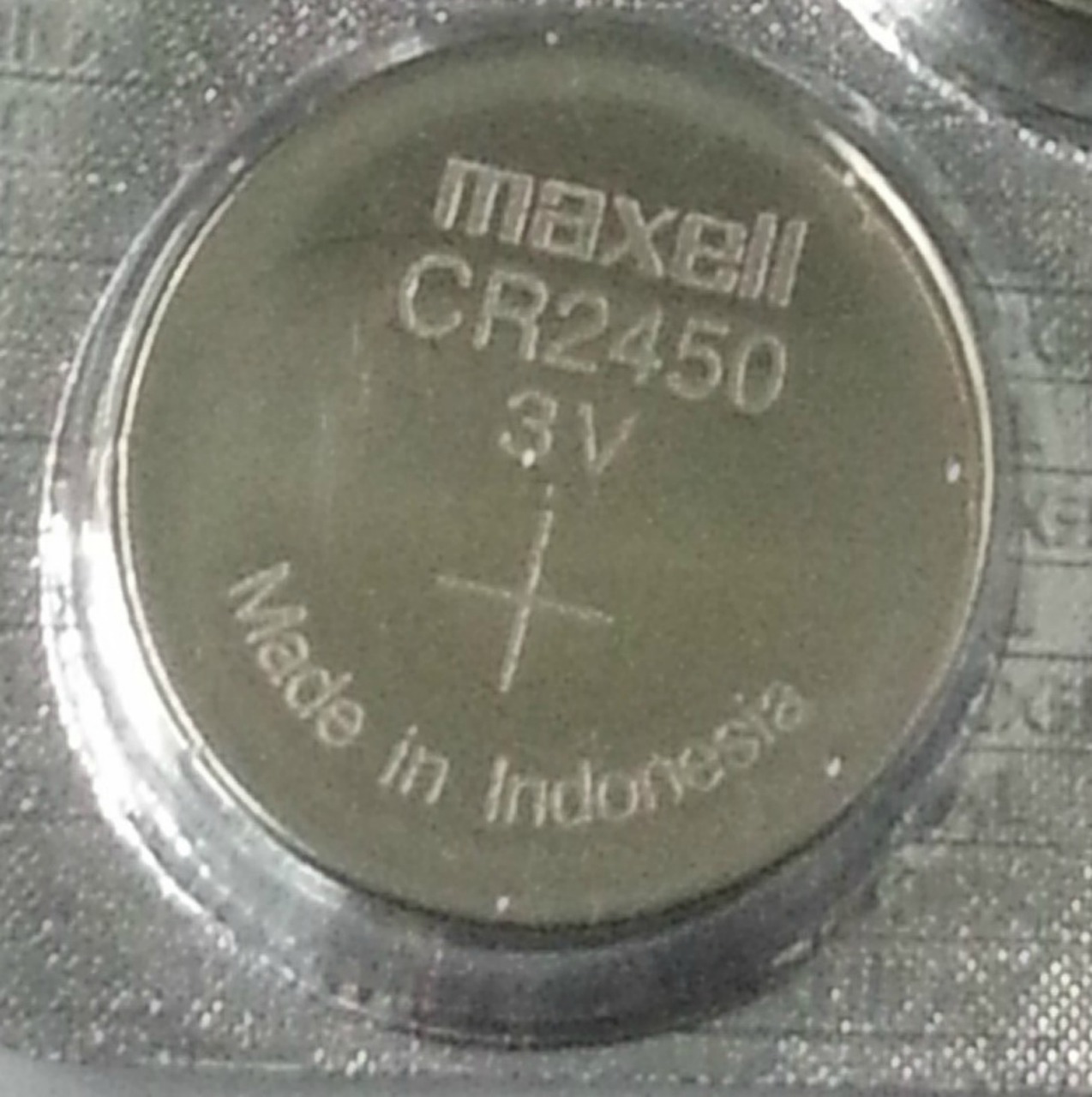 Maxell CR2450 3V Lithium Coin Battery - 1 Pack + FREE SHIPPING!