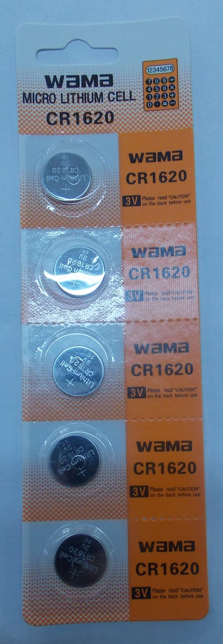 BBW CR1620 3V Lithium Coin Battery 15 Pack + FREE SHIPPING!