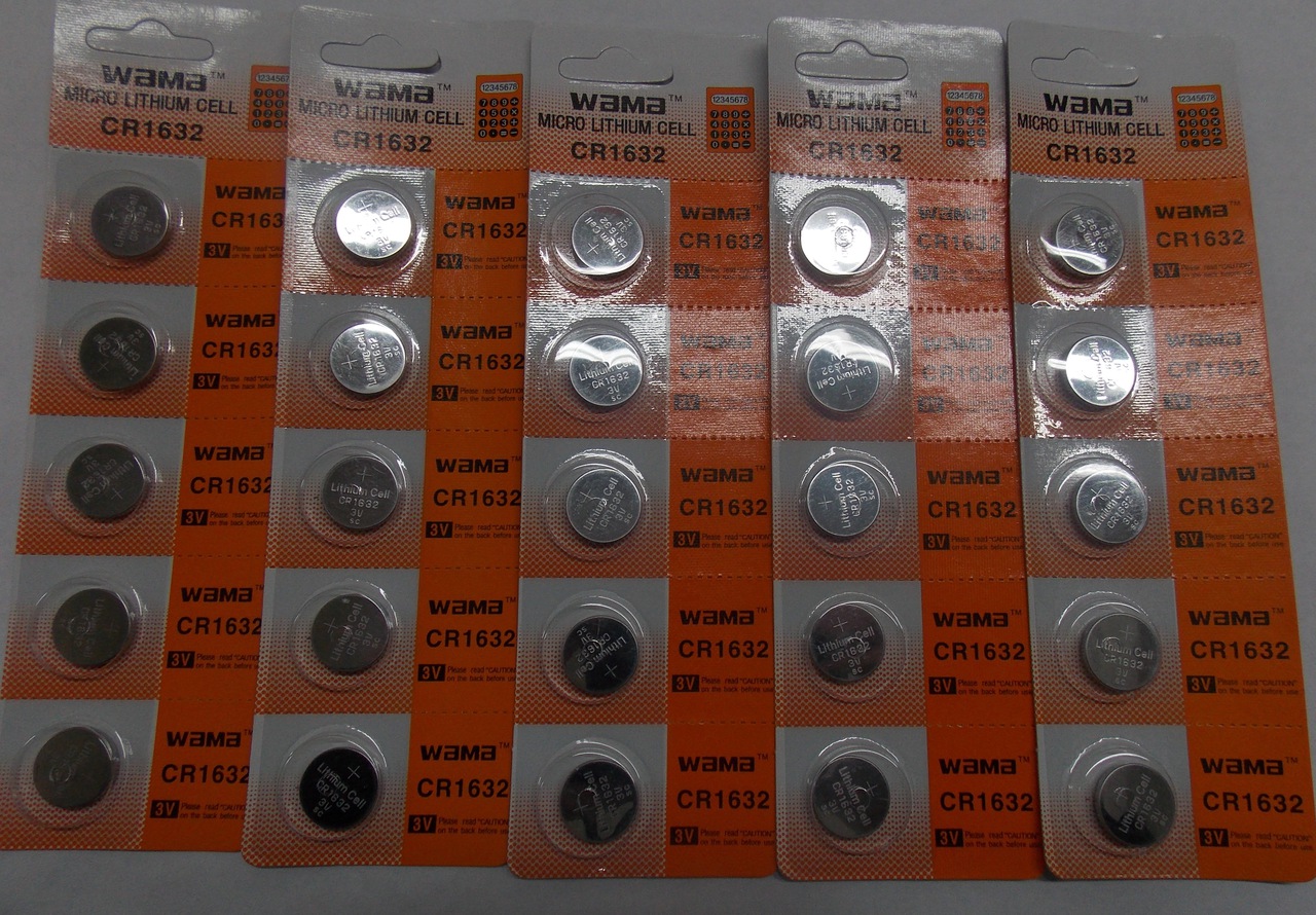 BBW CR1632 3V Lithium Coin Battery 25 Pack  - FREE SHIPPING!