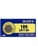 Sony LR1130 Alkaline Button Watch Battery 1.5V