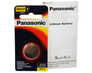 Panasonic CR2032 3V Lithium Coin Battery 100 Pack + FREE Shipping