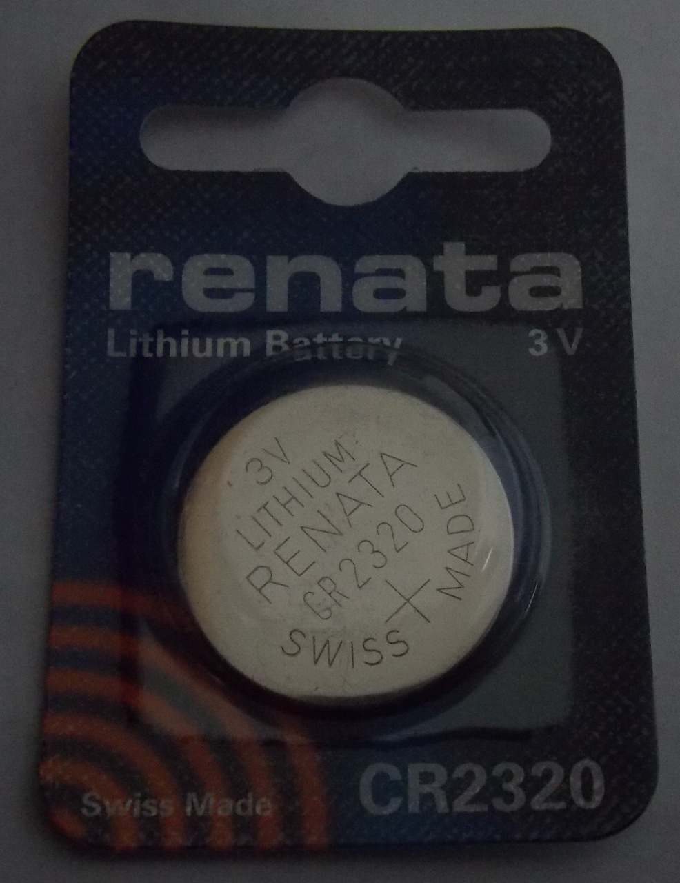 Renata CR2320 3V Lithium Coin Battery - 5 Pack +  FREE SHIPPING