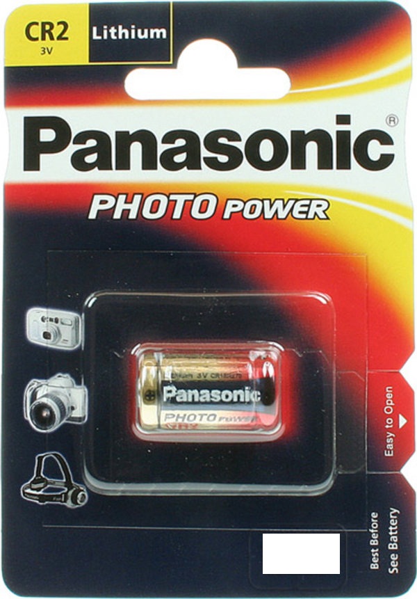 Panasonic CR2 3 Volt Photo Lithium Battery