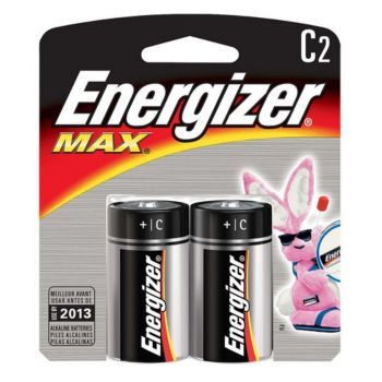Energizer Max C Size - 2 Pack Retail