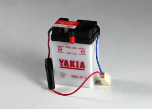 6 Volt 2 AMP Motorcycle And Power Sport Battery (6N2A-2C-3)