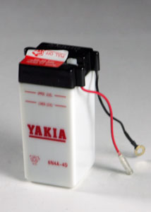 6 Volt 4 AMP Motorcycle And Power Sport Battery (6N4A-4D)