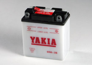 6 Volt 7 AMP Motorcycle And Power Sport Battery (6N6-3B)