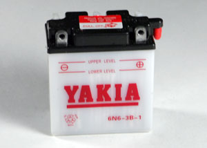 6 Volt 8 AMP Motorcycle And Power Sport Battery (6N6-3B-1)