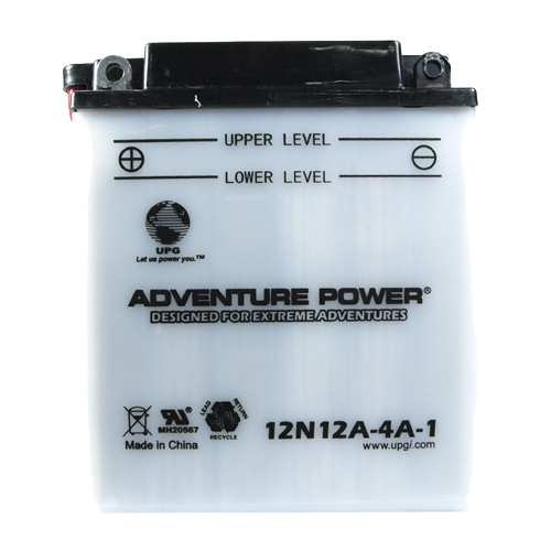 12N12A-4A-1 12 Volt 12 Amp Hrs Conventional Power Sport Battery
