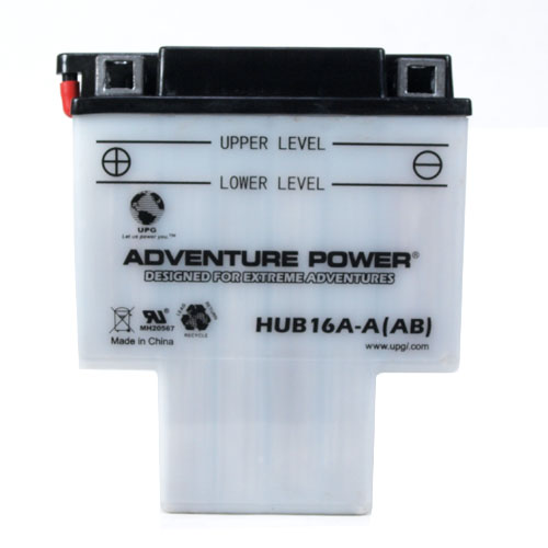 HYB16A-AB 12 Volt 16 Amp Hrs Conventional Power Sport Battery