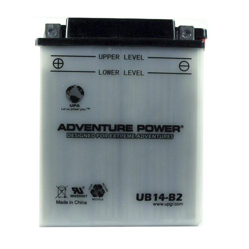 YB14-B2 12 Volt 14 Amp Hrs Conventional Power Sport Battery