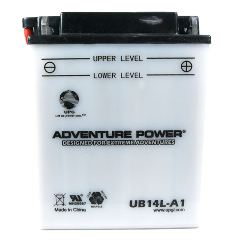 YB14L-A1 12 Volt 14 Amp Hrs Conventional Power Sport Battery
