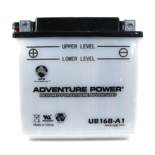 YB16B-A1 12 Volt 16 Amp Hrs Conventional Power Sport Battery