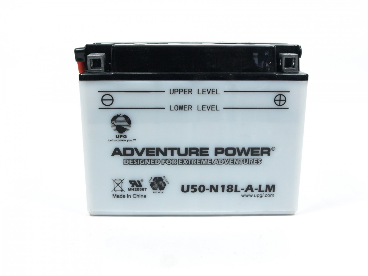 Y50-N18L-A-CX 12 Volt 20 Amp Hrs Conventional Power Sport Battery
