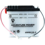6N4B-2A-3 6 Volt 4 Amp Hrs Conventional Power Sport Battery