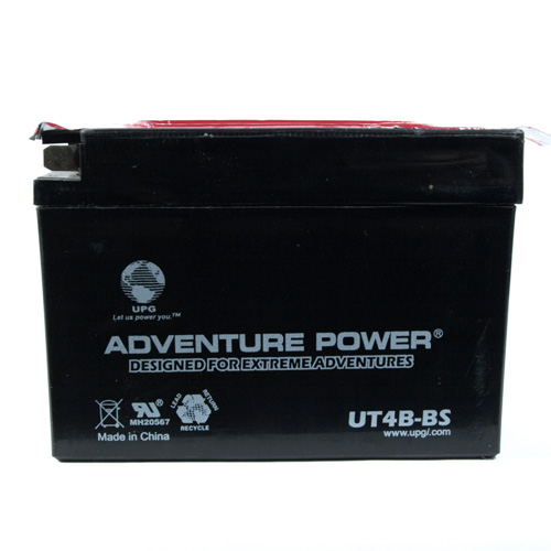 YT4B-BS 12 Volt 2.3 Amp Hrs Dry Charge AGM Power Sport Battery