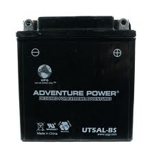 YB5L-B 12 Volt 5 Amp Hrs Dry Charge AGM Power Sport Battery