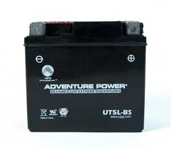 YTX5L-BS 12 Volt 4 Amp Hrs Sealed AGM Power Sport Battery
