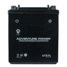 YTX7L-BS 12 Volt 6 Amp Hrs Sealed AGM Power Sport Battery