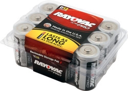 Rayovac  UltraPRO Alkaline D Batteries 12-Pack + FREE SHIPPING!