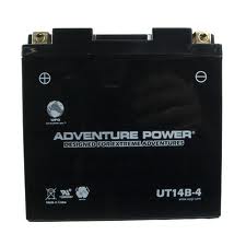 YT14B-BS 12 Volt 12 Amp Hrs Sealed AGM Power Sport Battery