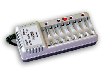 High Volume Automatic Charger For 2/4/6/8 Pcs AA Or AAA Batteries  Includes 8 AAA Rechargeable Batteries And Free Shipping!