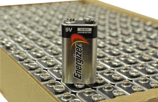 Energizer Max 9V Alkaline 522VP Batteries - 156 Pack -  FREE SHIPPING!
