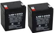 UB1250 12 Volt 5 AMP SLA/AGM Battery 2 Pack + FREE SHIPPING!