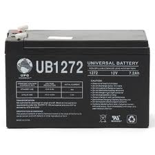 UB1272 12 Volt 7.2 AMP SLA/AGM Battery 2 Pack + FREE SHIPPING!