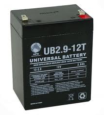 UB1229T 12 Volt 2.9 AMP SLA/AGM Battery Tall