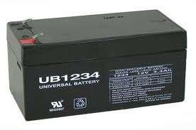 UB1234 12 Volt 3.4 AMP SLA/AGM Battery