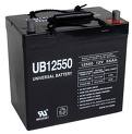 UB12550 12 Volt 55 AMP SLA/AGM Battery