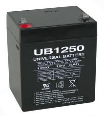 SLA/AGM UB1250 12 Volt 5 AMP  Battery