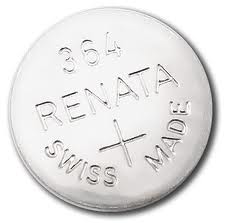 Renata 364/363 - SR621 Silver Oxide Button Battery 1.55V