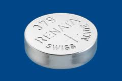 Renata 379 - SR521 Silver Oxide Button Battery 1.55V - 5 Pack + FREE SHIPPING!